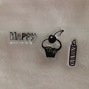 Black and White Celebration Stamp Set